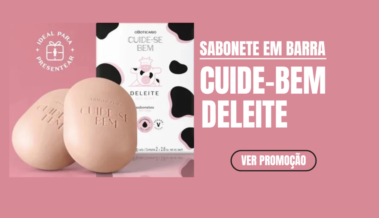 Sabonete cuide-bem