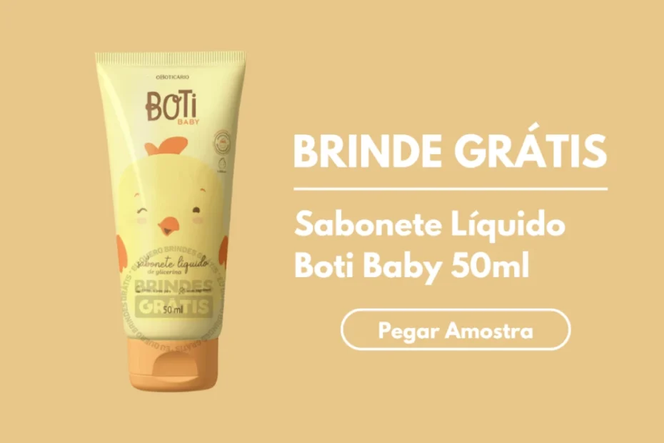 Sabonete Líquido Boti Baby 50ml